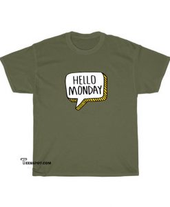 Hello monday T-shirt ED23JN1