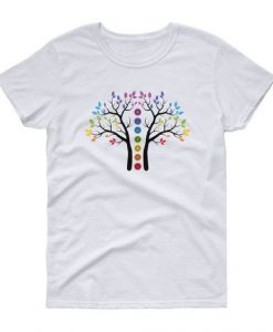 Chakra Tree of Life T- Shirt DE26F1