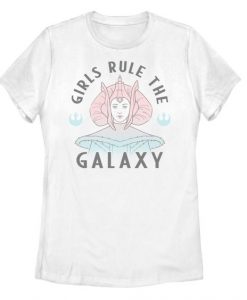 Girls Rule The Galaxy T-Shirt DE26F1