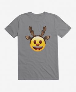 Happy Face Reindeer T-Shirt DE26F1