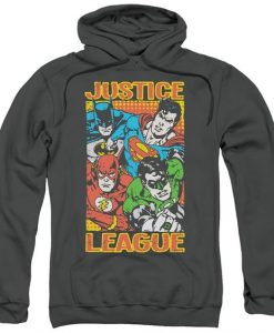 Justice Mashup Retro Style DC Hoodie IS15F1