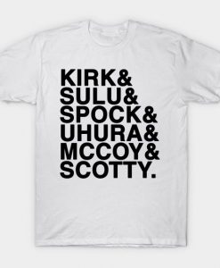 Kirk Dan Sulu T-Shirt DA10F1