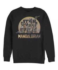 Mandalorian Character Collage Sweatshirt DT20F1