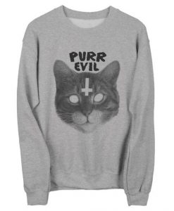 Purr Evil Sweatshirt DA17F1
