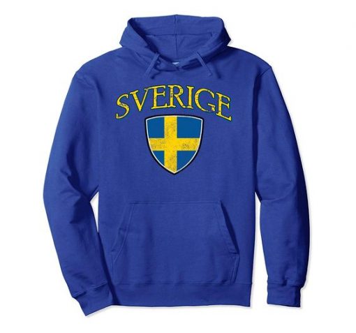 Sverige Flag Of Sweden Hoodie DA17F1