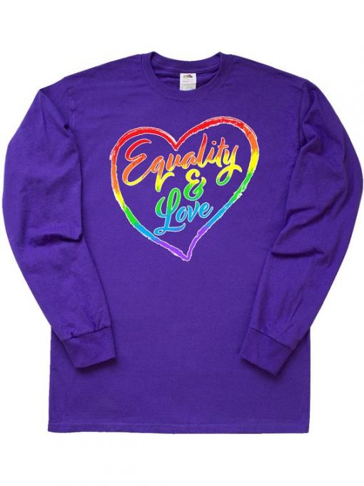 Equality and Love Sweatshirt EL8MA1
