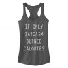 If Only Sarcasm Tank Top IM5MA1