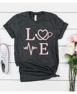 Love Heartbeat T-Shirt SR4MA1