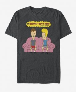 MTV Beavis And Butt-Head Couch T-Shirt TJ12MA1