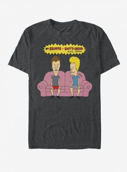 MTV Beavis And Butt-Head Couch T-Shirt TJ12MA1