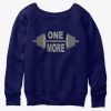One More Gym Sweatshirt SR27MA1