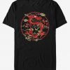 Red dragon T-shirt TJ26MA1