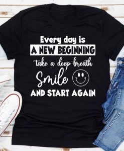 Smile Start Again T-Shirt SR17MA1