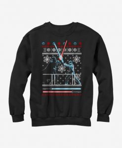 Star Wars Ugly Christmas Sweater Duel Girls Sweatshirt UL1M1