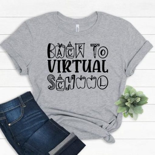 Back to Virtual School T-Shirt EL1A1