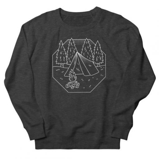 Camping forest badge Sweatshirt FA29A1