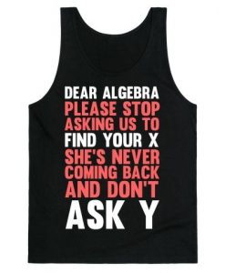 Dear Algebra Tanktop AL16A1