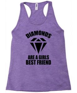 Diamonds Are A Girls Tanktop SD5A1