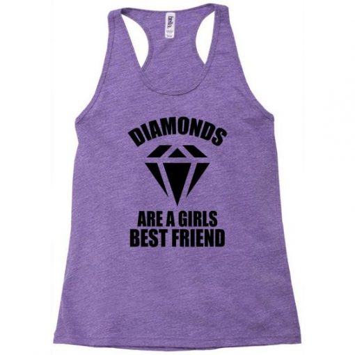 Diamonds Are A Girls Tanktop SD5A1
