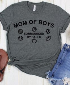 Mom of Boys T-Shirt EL27A1