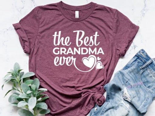 Best Grandma Ever Shirt EL7M1