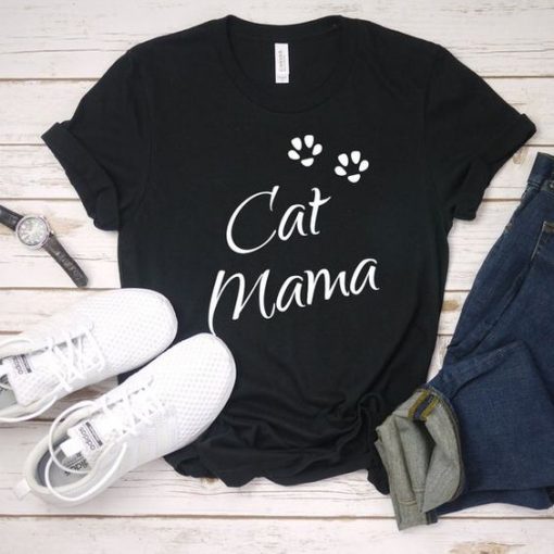 Cat Mama T-Shirt SR21M1