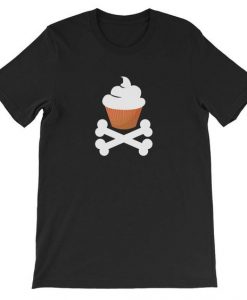 Cupcake Skull T-Shirt SR21M1