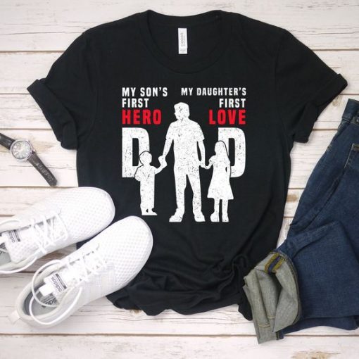 Dad is Hero T-Shirt SR21M1