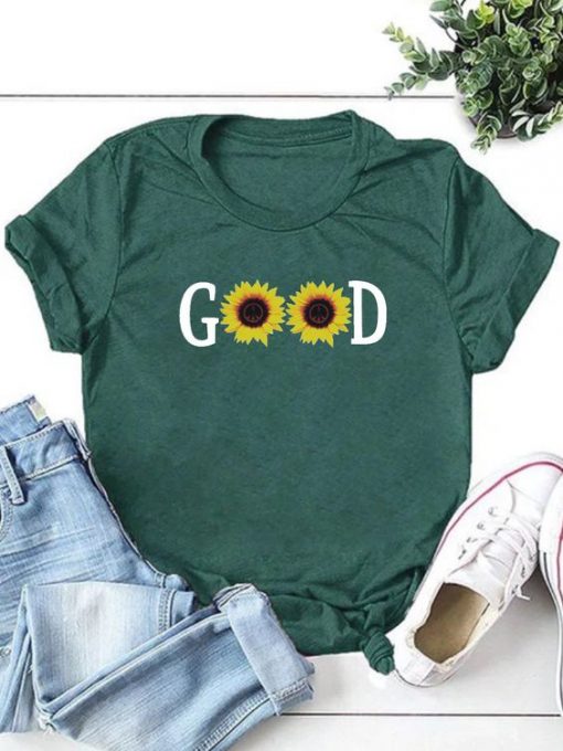 Good Sunflower T-Shirt SR6M1