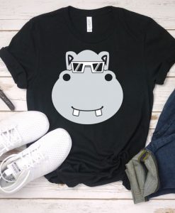 Hippos Face T-Shirt SR21M1