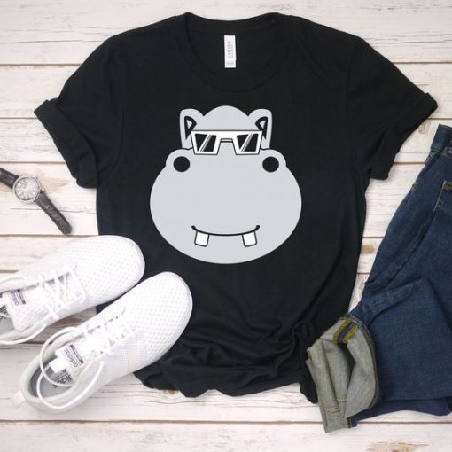 Hippos Face T-Shirt SR21M1