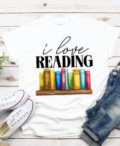 I Love Reading T-Shirt EL8M1