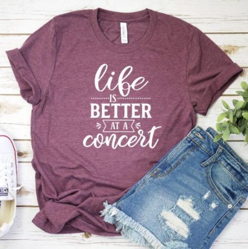 Life a Concert T-Shirt SR6M1