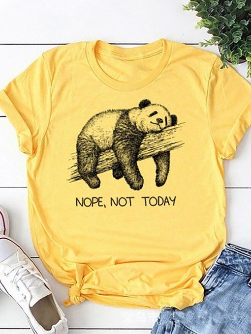 Nope Not Today T-Shirt SR6M1