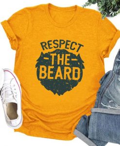 Respect The Beard T-Shirt SR6M1