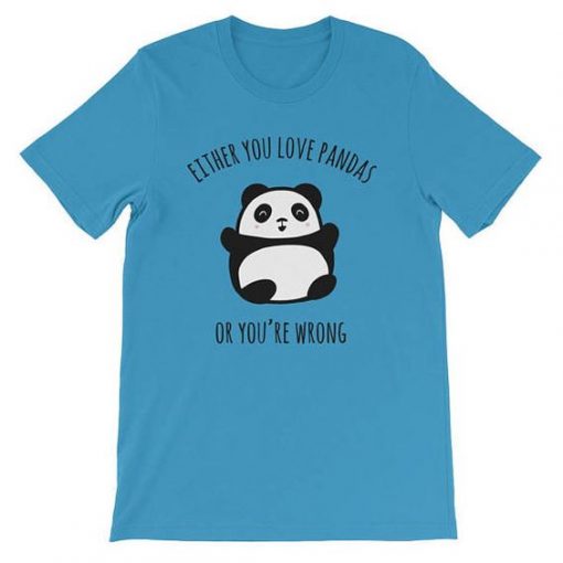 You Loves Panda T-Shirt SR21M1