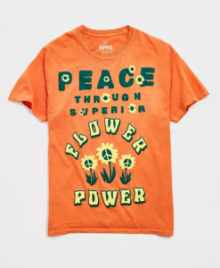 Peace Through Flower Power T-Shirt