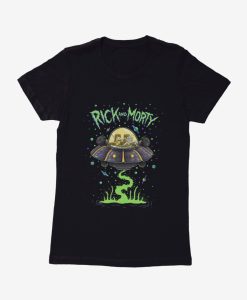 Rick And Morty The Space Cruiser Neon T-Shirt