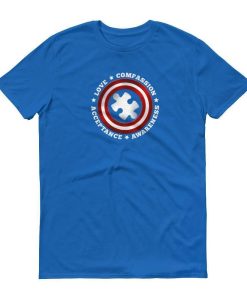 Superhero Captain Autism T-Shirt