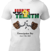 Juneteenth Emancipation T-Shirt AL12M2