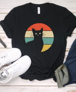 Cat Retro Style T-Shirt AL11JN2