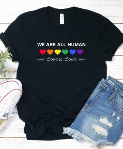 LGBT Humans Love T-Shirt AL13JN2