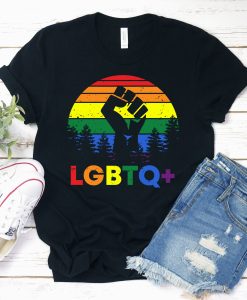 LGBTQ Fist T-Shirt AL13JN2