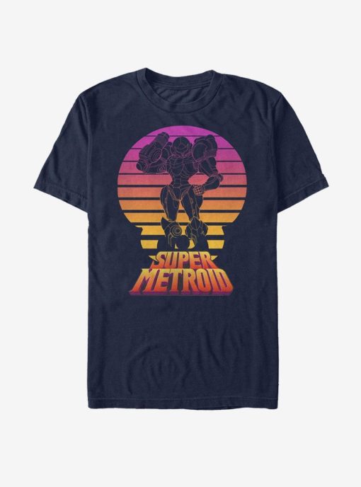 Nintendo Super Metroid Retro Fade T-Shirt AL1JN2
