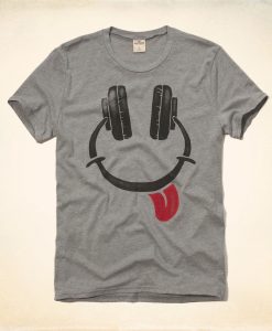 Smile Headphone T-Shirt AL1JN2