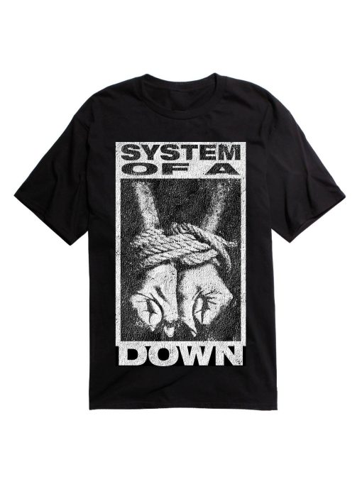 System Of A Down Tied Hands T-Shirt AL7JN2