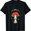 Dark Academia Cottagecore Aesthetic Magical Mushroom Fungi T-Shirt AL19JL2