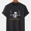 Halloween Skeleton T-Shirt Al25JL2