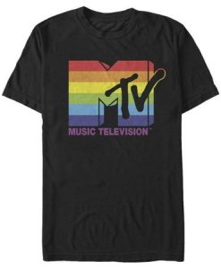 MTV Horizontal Rainbow T-Shirt AL27JL2