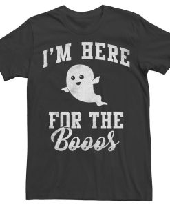 Halloween Here For The Booos Ghost T-Shirt AL4AG2